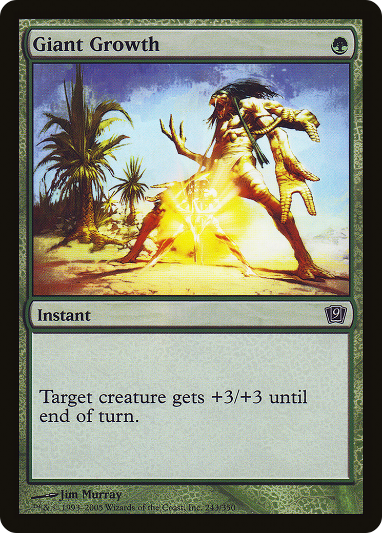 {C} Giant Growth [Ninth Edition][9ED 243]