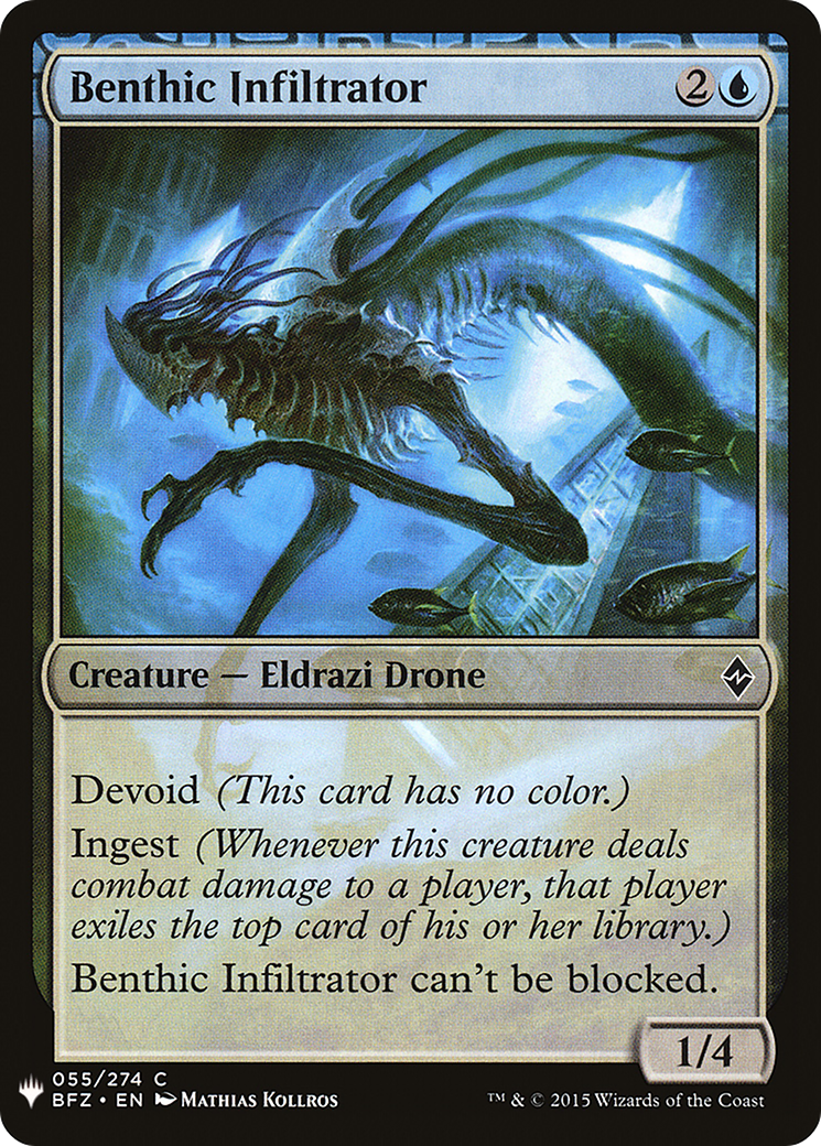 {C} Benthic Infiltrator [Mystery Booster][LS BFZ 055]