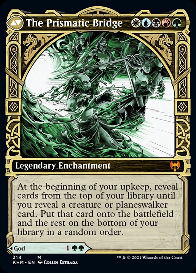 {R} Esika, God of the Tree // The Prismatic Bridge (Showcase) [Kaldheim][KHM 314]