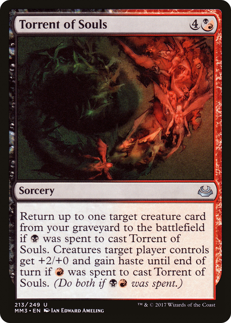 {C} Torrent of Souls [Modern Masters 2017][MM3 213]