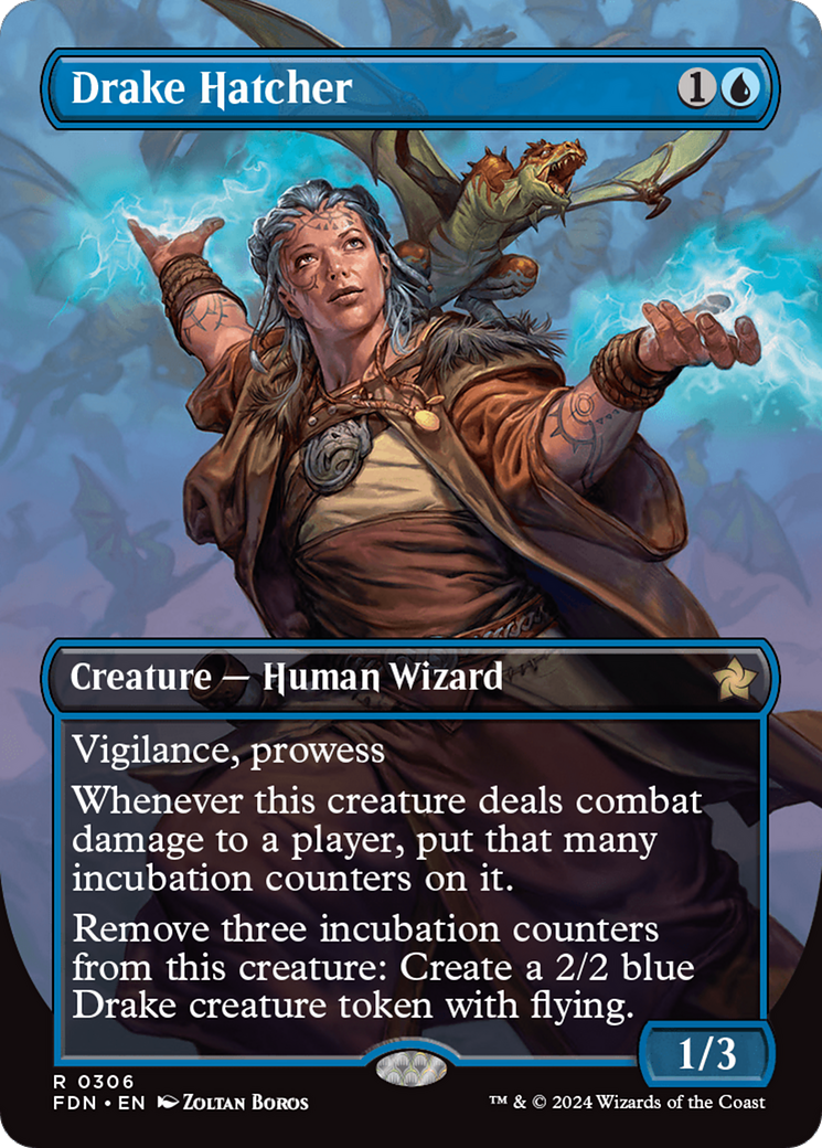 {@R} Drake Hatcher (Borderless) [Foundations][FDN 306]