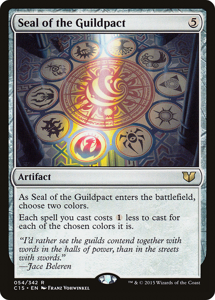 {R} Seal of the Guildpact [Commander 2015][C15 054]