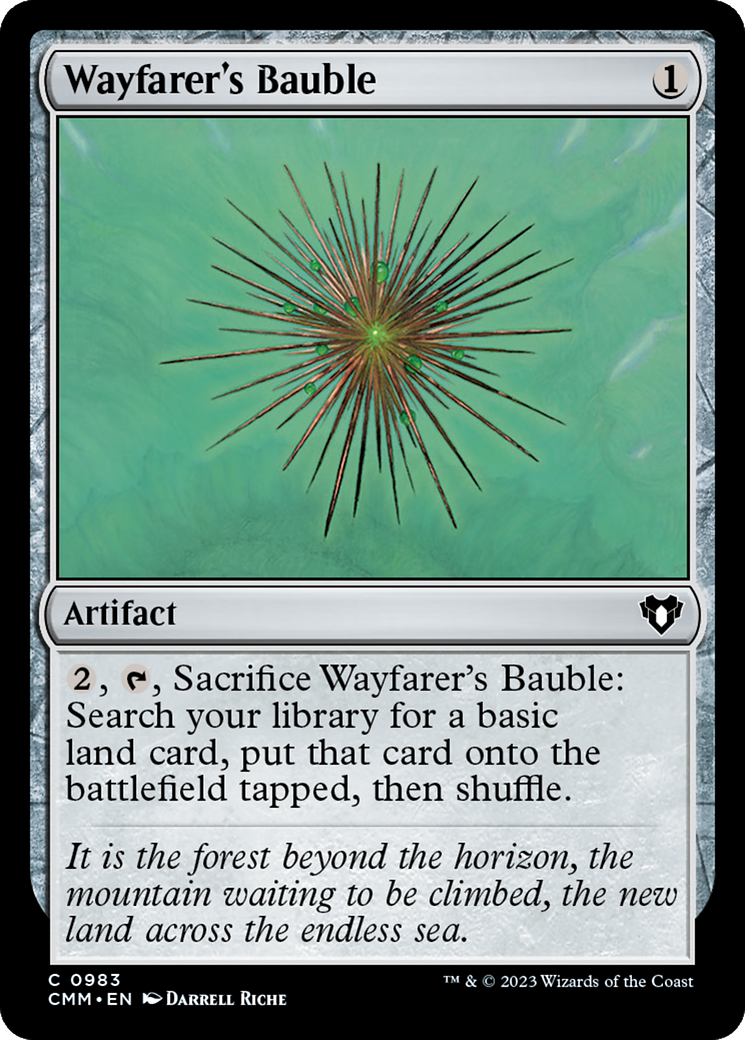 {C} Wayfarer's Bauble [Commander Masters][CMM 983]