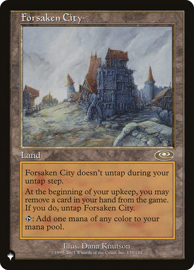 {R} Forsaken City [LIST PLS-139]