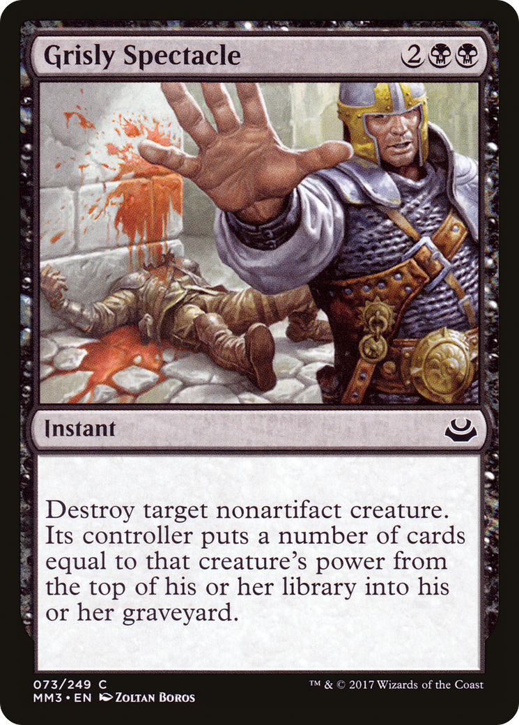 {C} Grisly Spectacle [Modern Masters 2017][MM3 073]