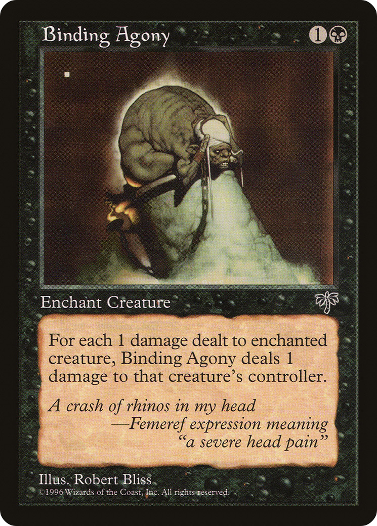 {C} Binding Agony [Mirage][MIR 106]