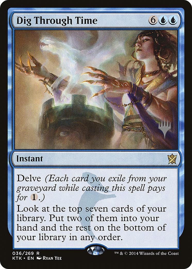 {R} Dig Through Time [Khans of Tarkir Promos][PA KTK 036]