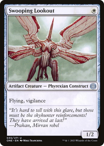 {C} Swooping Lookout [Phyrexia: All Will Be One][ONE 035]