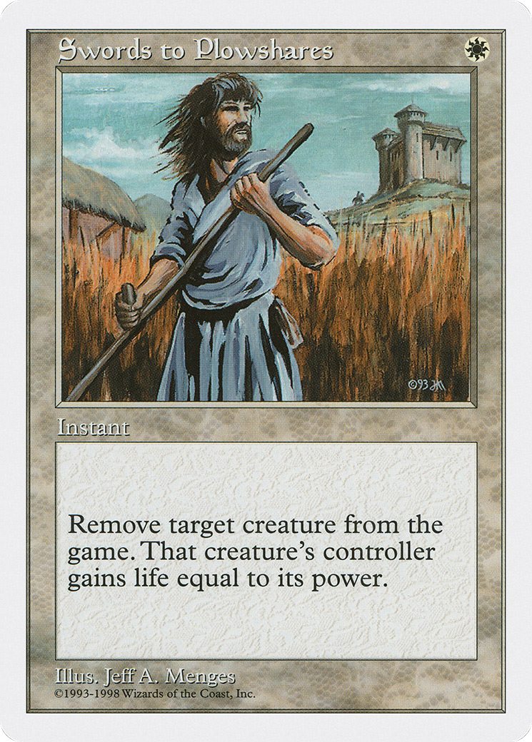 {C} Swords to Plowshares [Anthologies][ATH 016]