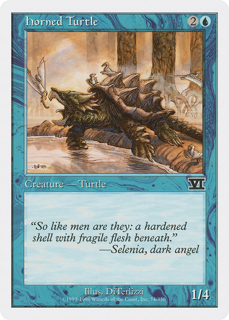 {C} Horned Turtle [Classic Sixth Edition][6ED 074]