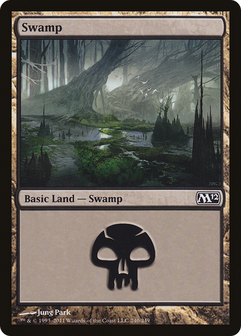 {B}[M12 240] Swamp (240) [Magic 2012]