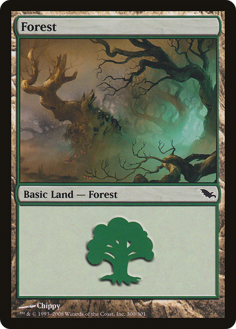 {B}[SHM 300] Forest (300) [Shadowmoor]