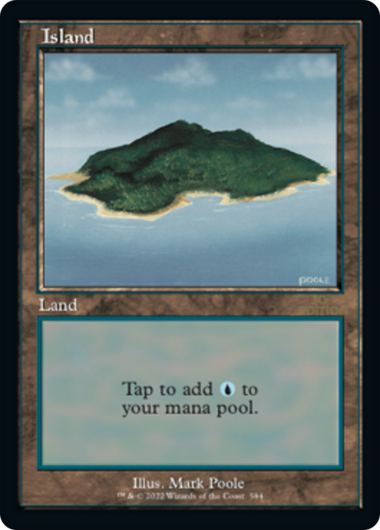 {B} Island (Retro) (584) [30th Anniversary Edition][30A 584]