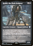{C} Keskit, the Flesh Sculptor (Etched) [Commander Legends][CMR 565]