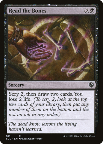 {C} Read the Bones [Starter Commander Decks][SCD 101]