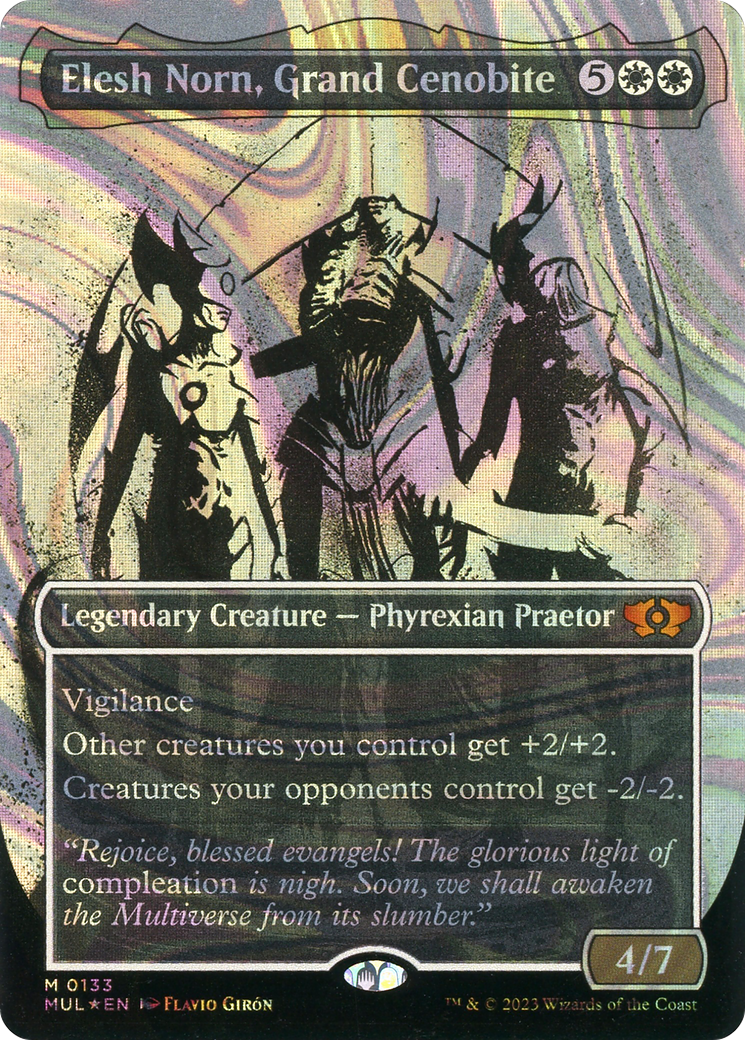 {R} Elesh Norn, Grand Cenobite (Halo Foil) [Multiverse Legends][MUL 133]