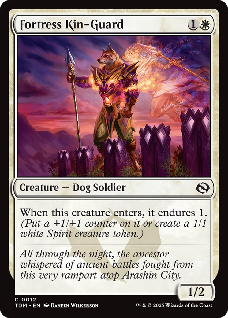 {@C} Fortress Kin-Guard [Tarkir: Dragonstorm][TDM 012]