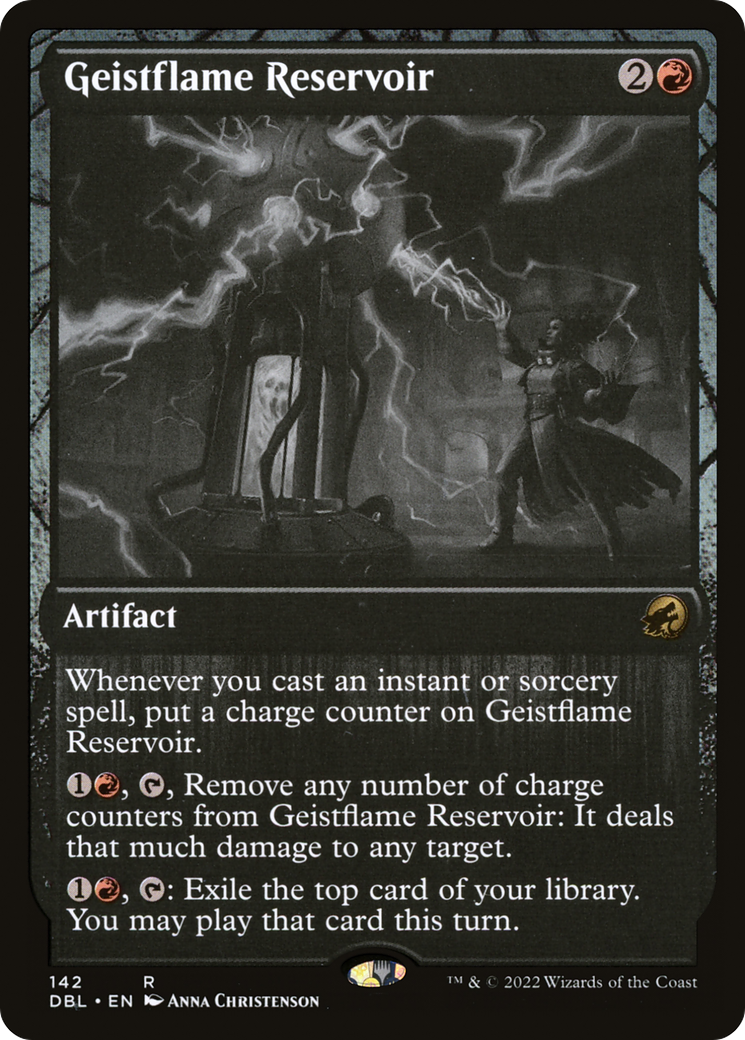 {R} Geistflame Reservoir [Innistrad: Double Feature][DBL 142]