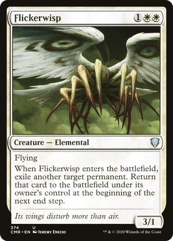 {C} Flickerwisp [Commander Legends][CMR 374]