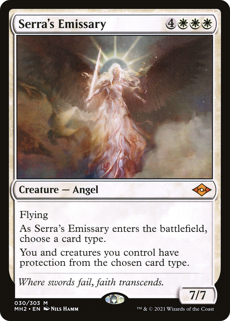 {R} Serra's Emissary [Modern Horizons 2] [MH2 030]