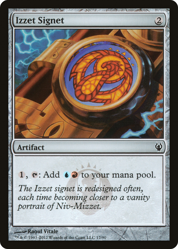 {C} Izzet Signet [Duel Decks: Izzet vs. Golgari][DDJ 017]