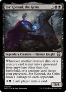 {C} Syr Konrad, the Grim (Ripple Foil) [Modern Horizons 3 Commander][RPF M3C 207]