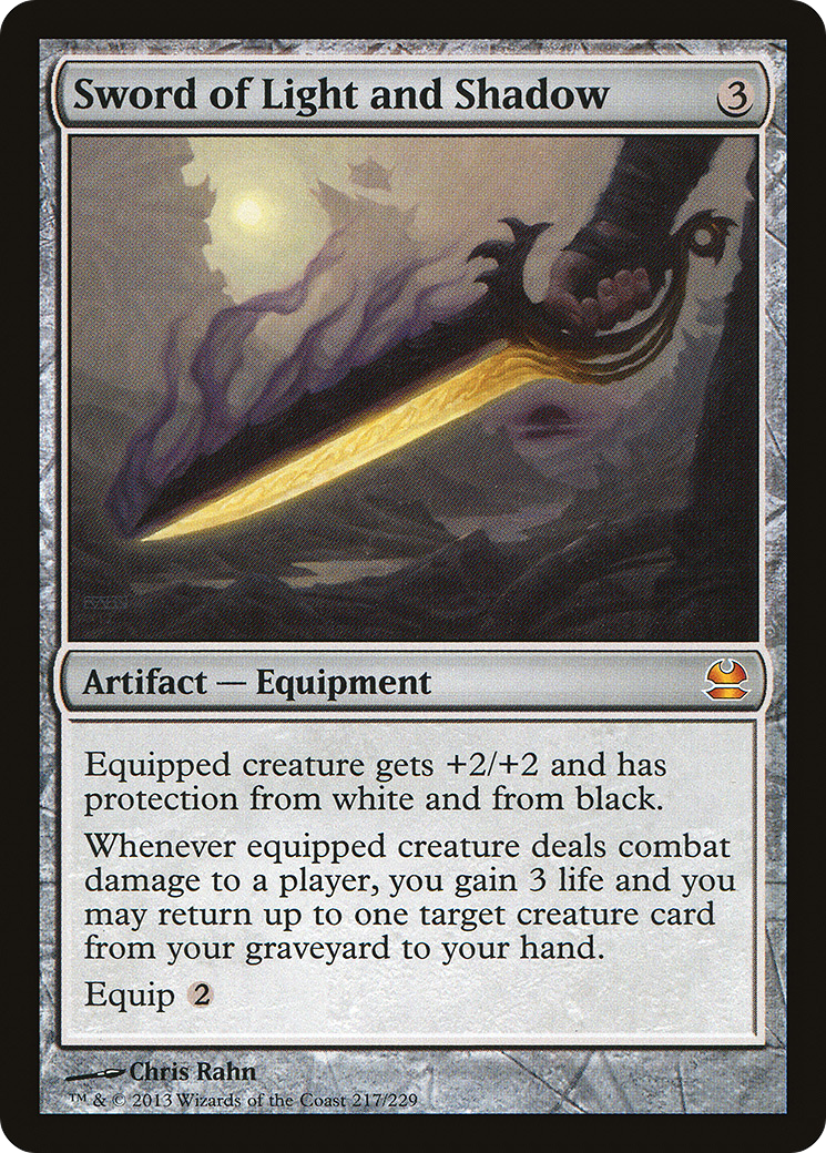 {R} Sword of Light and Shadow [Modern Masters][MMA 217] - Misty Mountain Games