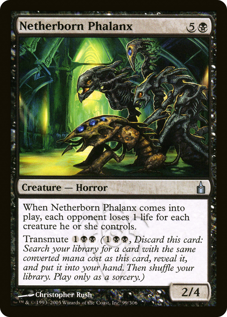 {C} Netherborn Phalanx [Ravnica: City of Guilds][RAV 099]