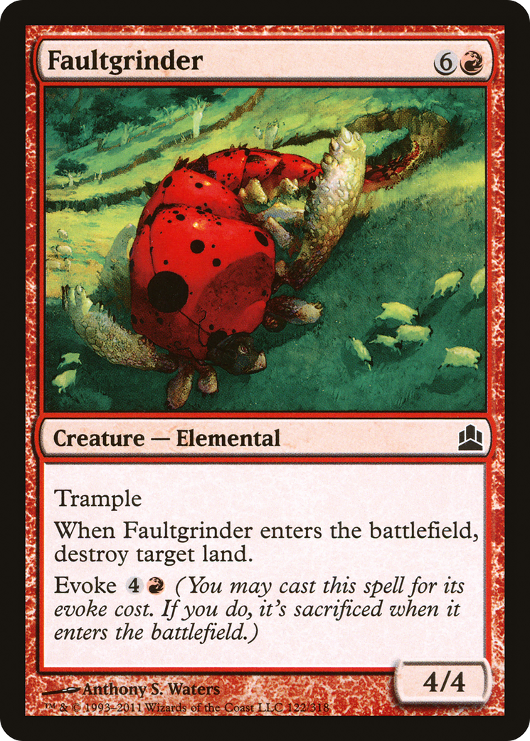 {C} Faultgrinder [Commander 2011][CMD 122]