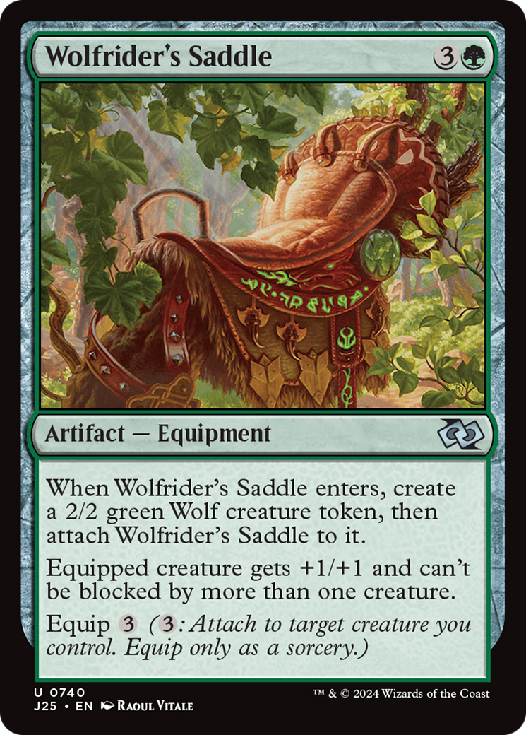 {C} Wolfrider's Saddle [Foundations Jumpstart][J25 740]