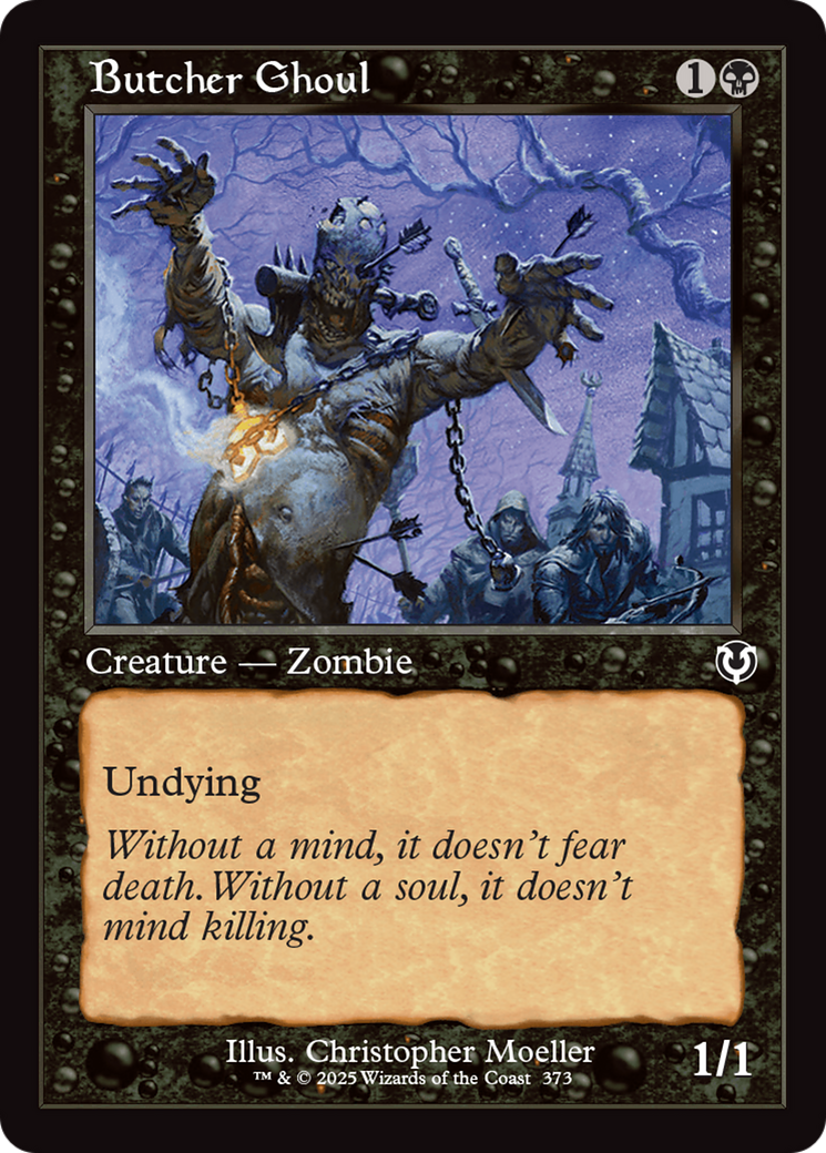 {C} Butcher Ghoul (Retro Frame) [Innistrad Remastered][INR 373]