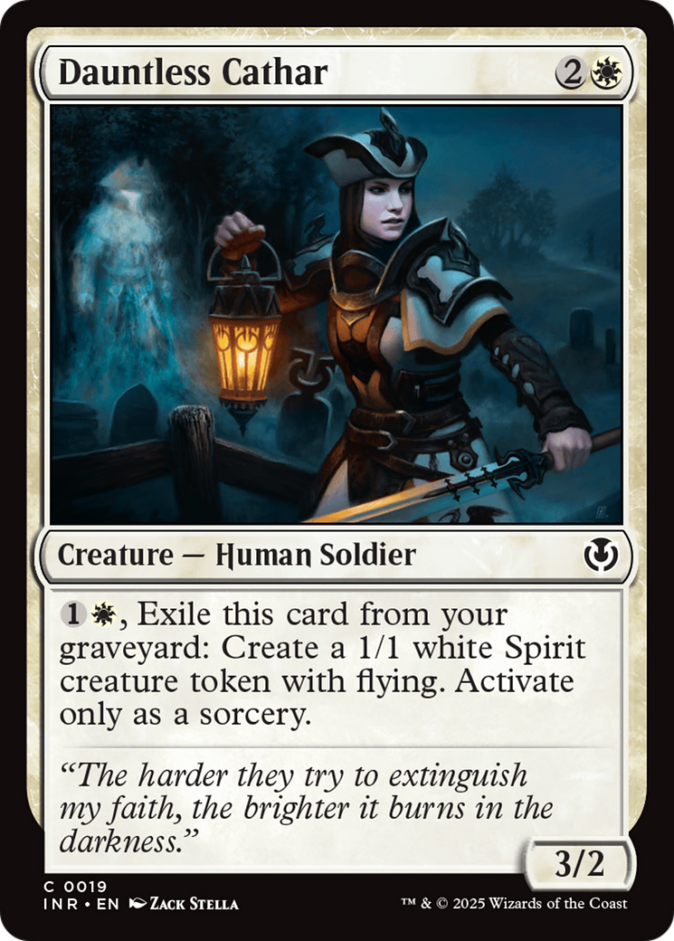 {C} Dauntless Cathar [Innistrad Remastered][INR 019]