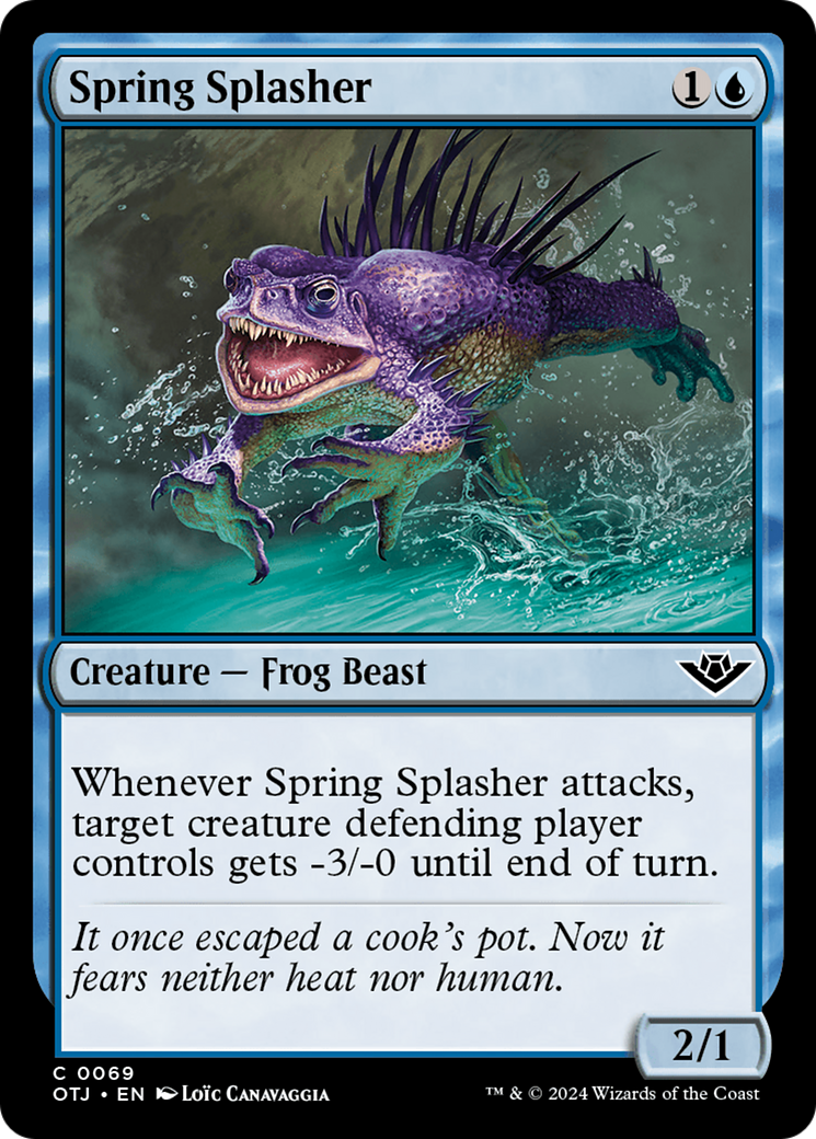 {@C} Spring Splasher [Outlaws of Thunder Junction][OTJ 069]