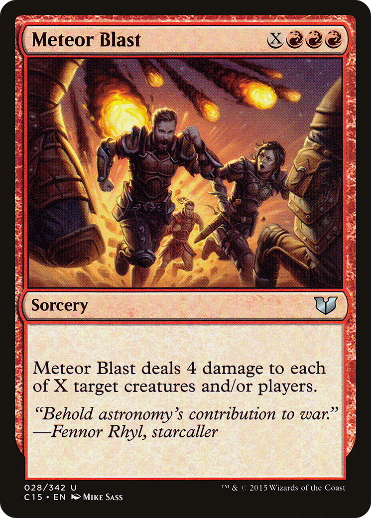 {C} Meteor Blast [Commander 2015][C15 028]