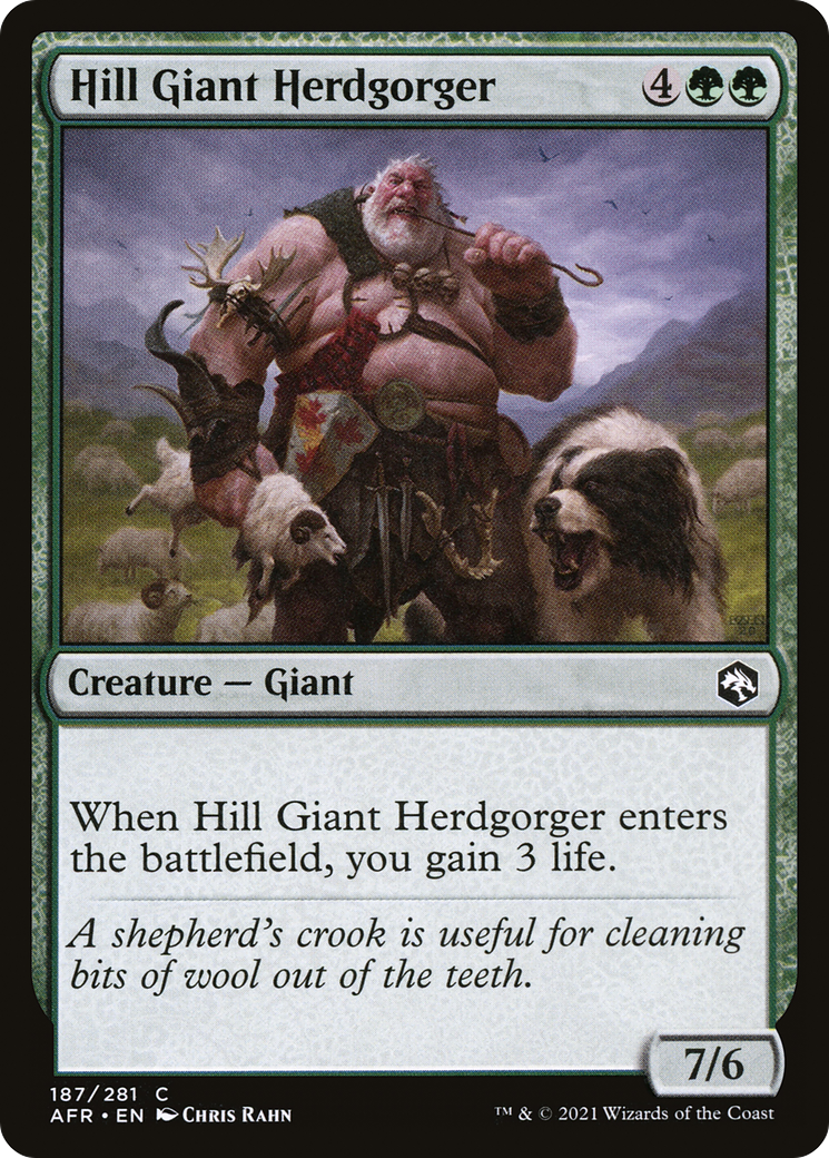 {C} Hill Giant Herdgorger [Dungeons & Dragons: Adventures in the Forgotten Realms][AFR 187]