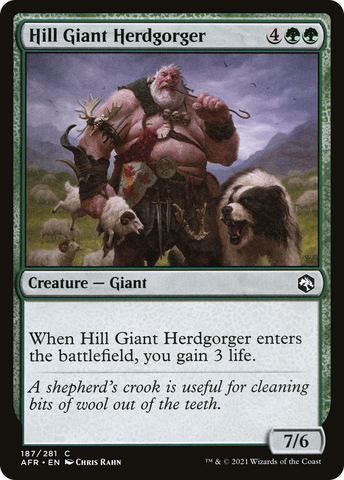 {C} Hill Giant Herdgorger [Dungeons & Dragons: Adventures in the Forgotten Realms][AFR 187]