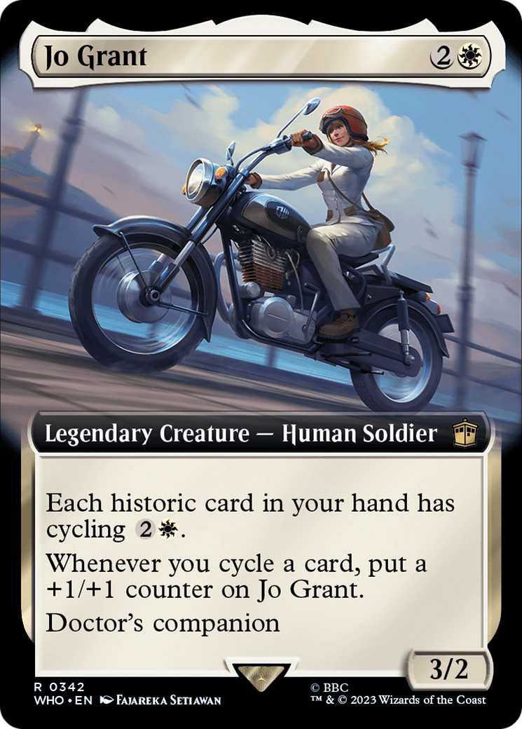 {R} Jo Grant (Extended Art) [Doctor Who][WHO 342]