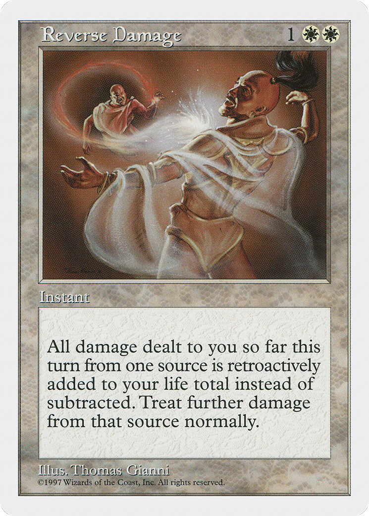 {R} Reverse Damage [Fifth Edition][5ED 055]