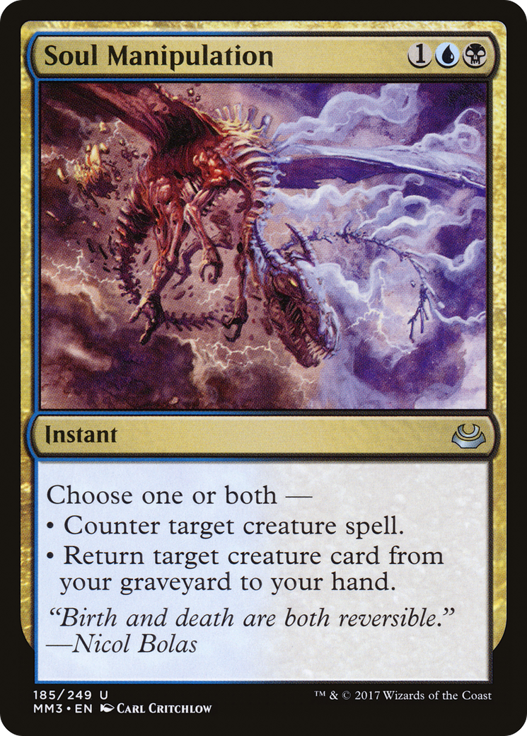 {C} Soul Manipulation [Modern Masters 2017][MM3 185]