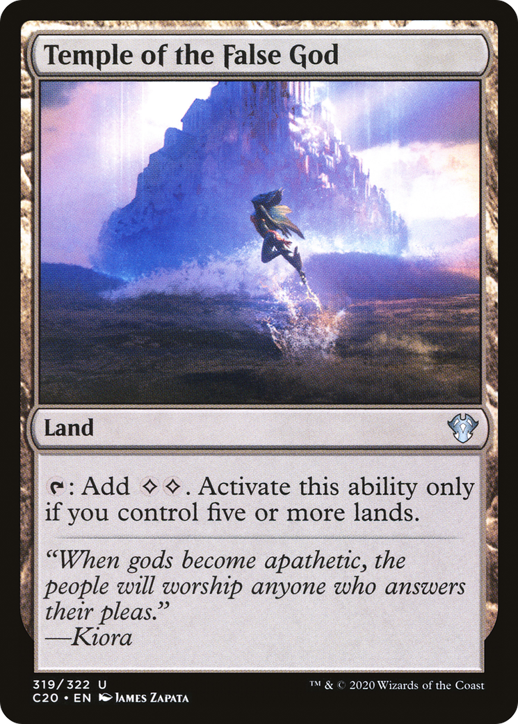 {C} Temple of the False God [Commander 2020][C20 319]