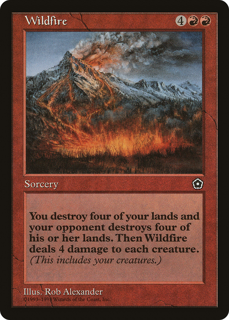 {R} Wildfire [Portal Second Age][PO2 120] - Misty Mountain Games