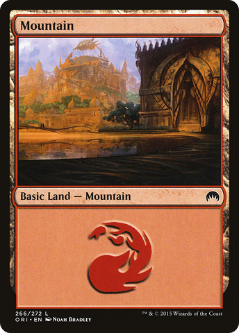 {B}[ORI 266] Mountain (266) [Magic Origins]