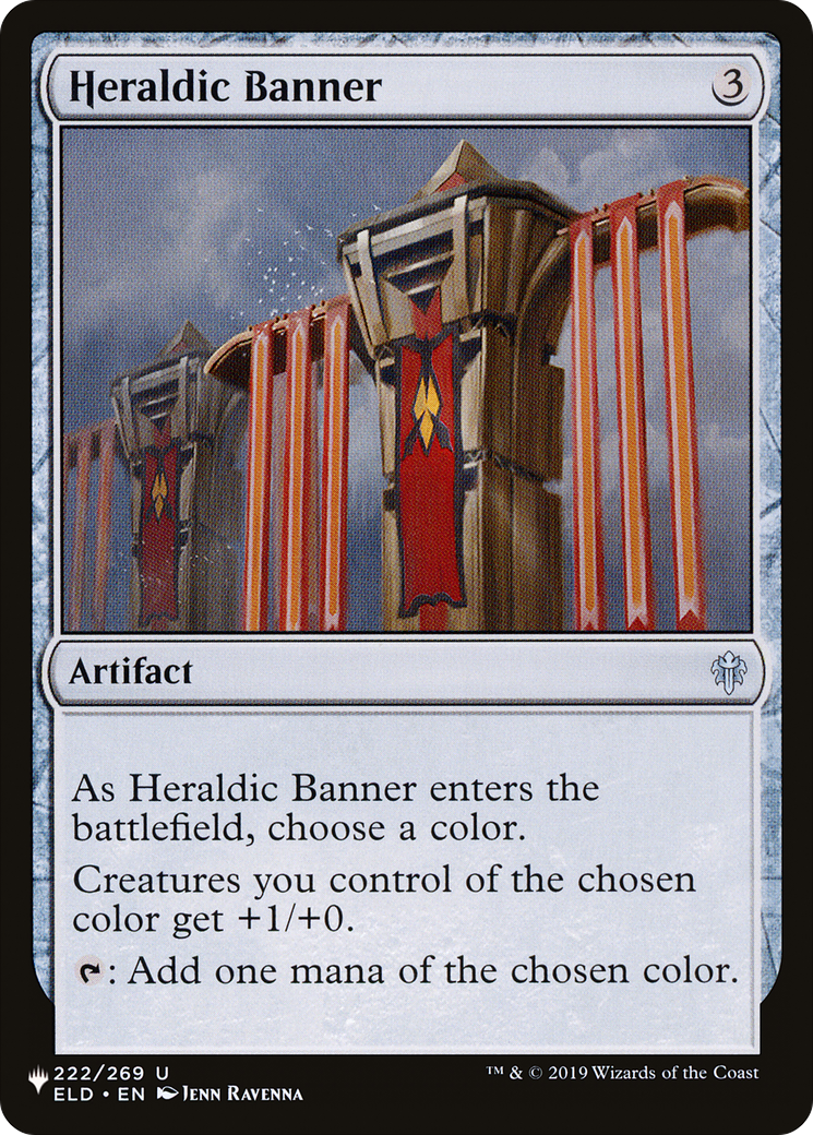 {C} Heraldic Banner [LIST ELD-222]