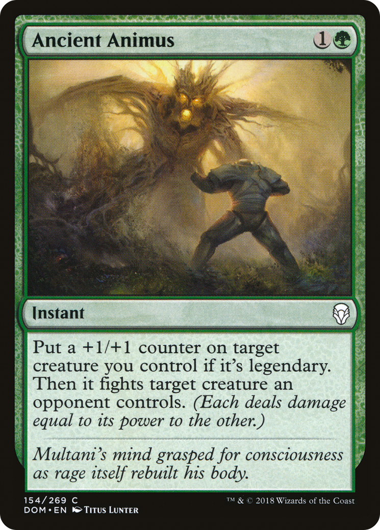 {C} Ancient Animus [Dominaria][DOM 154]