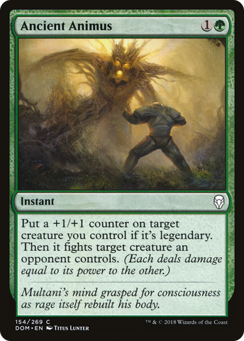 {C} Ancient Animus [Dominaria][DOM 154]