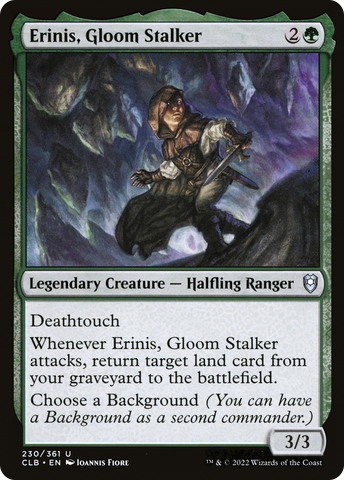 {C} Erinis, Gloom Stalker [Commander Legends: Battle for Baldur's Gate][CLB 230]