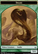 {T} Snake // Warrior Double-sided Token [Hour of Devastation Tokens][THOU 011]