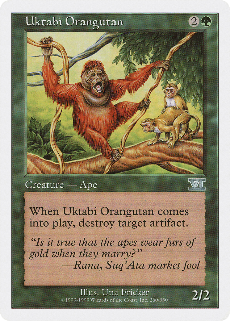 {C} Uktabi Orangutan [Classic Sixth Edition][6ED 260] - Misty Mountain Games