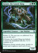 {C} Grunn, the Lonely King [Dominaria][DOM 165]