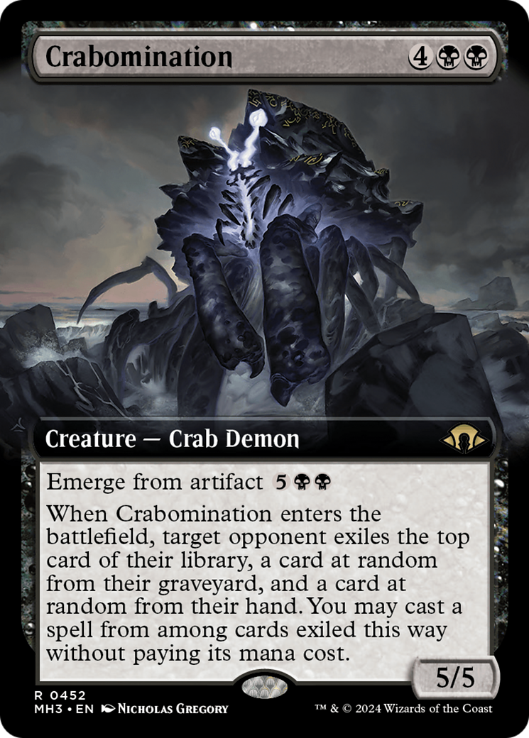 {R} Crabomination (Extended Art) [Modern Horizons 3][MH3 452]